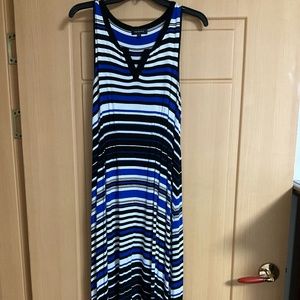 Sleeveless high low dress